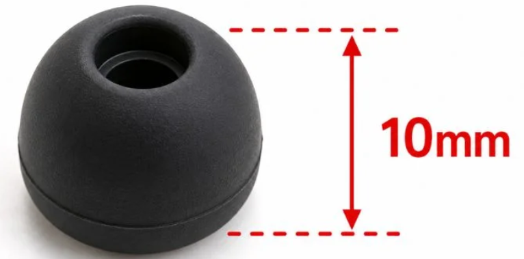 5. Earbud Tip Diameter