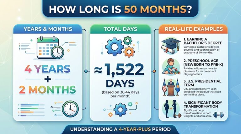 How Long Is 50 Months