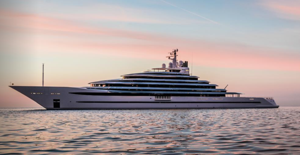 7. Mega-Yachts