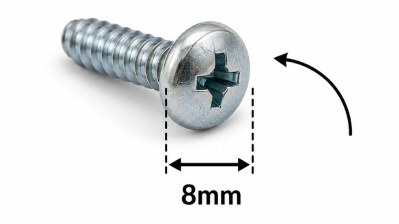Small Screw Head