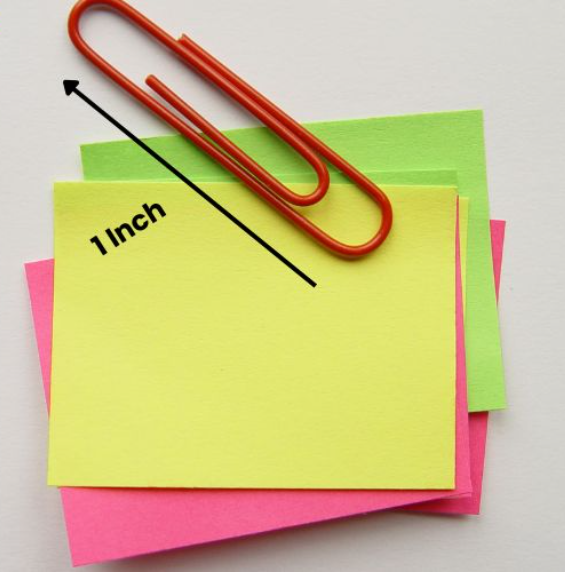 1. A Standard Paperclip