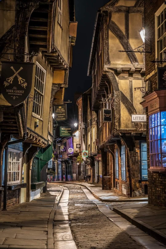 The Shambles Street in York