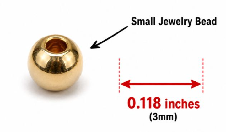 2. Small Jewelry Bead