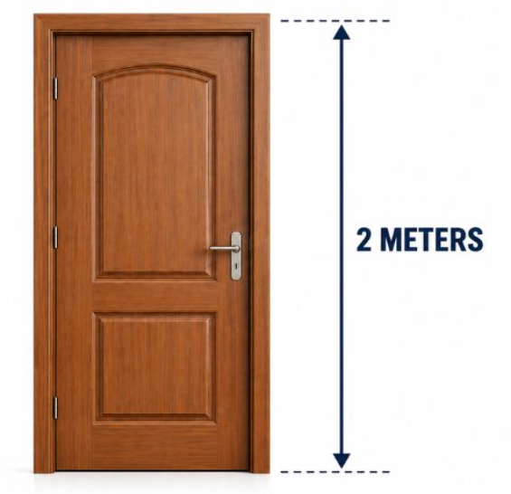 1. Standard Door Height
