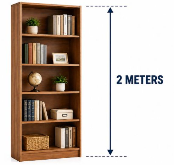 2. Tall Bookshelf